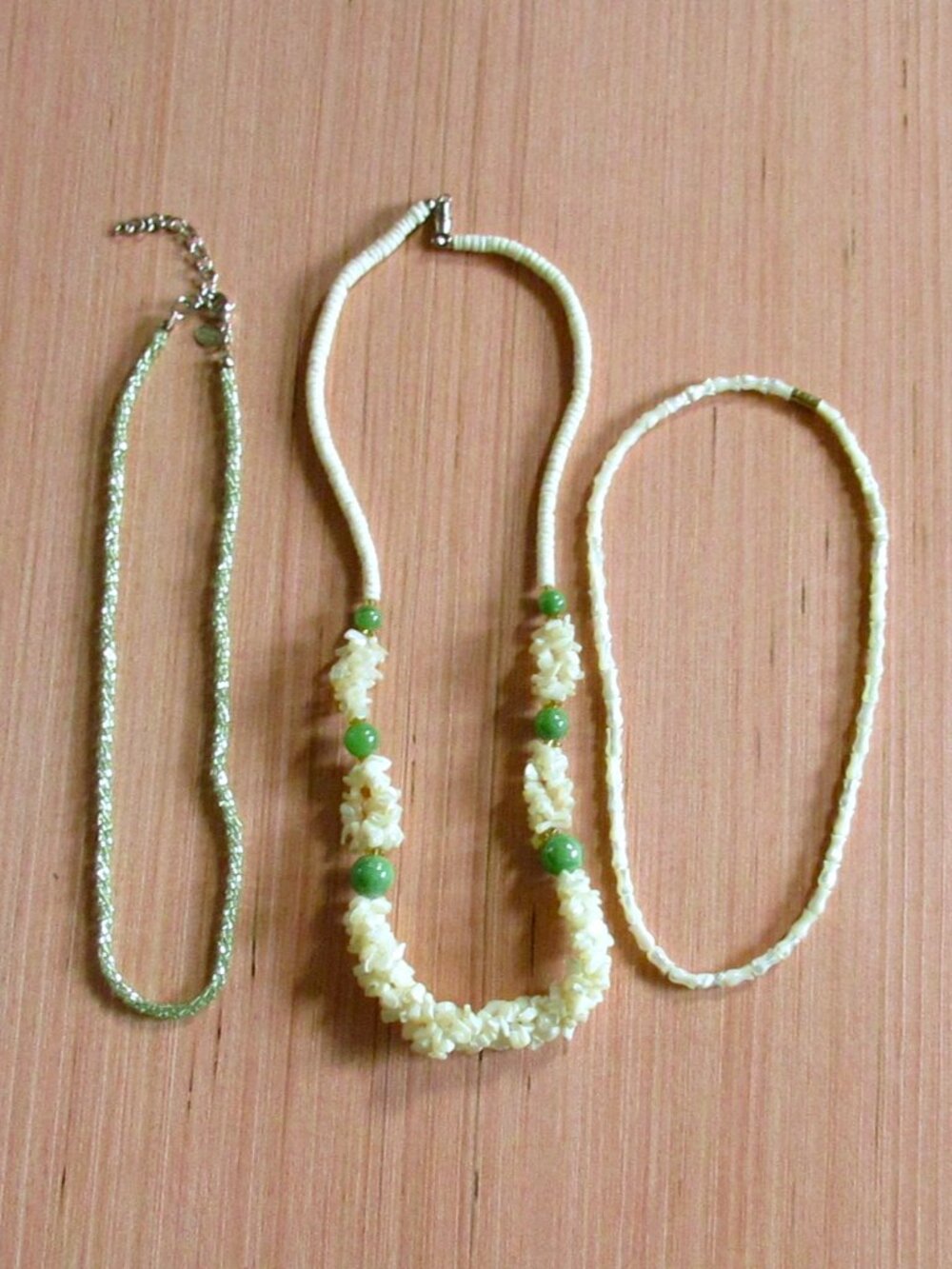 Mixed Beaded & Shell Necklace Lot – Norman Miller Included